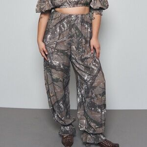NWT Fashion Brand Company Camouflage Long Bloomers
